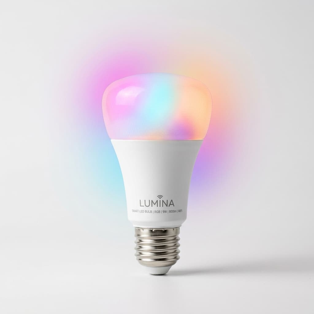 Smart Emergency Rechargeable LED Inverter Bulb 15W (Stays On During Outages)