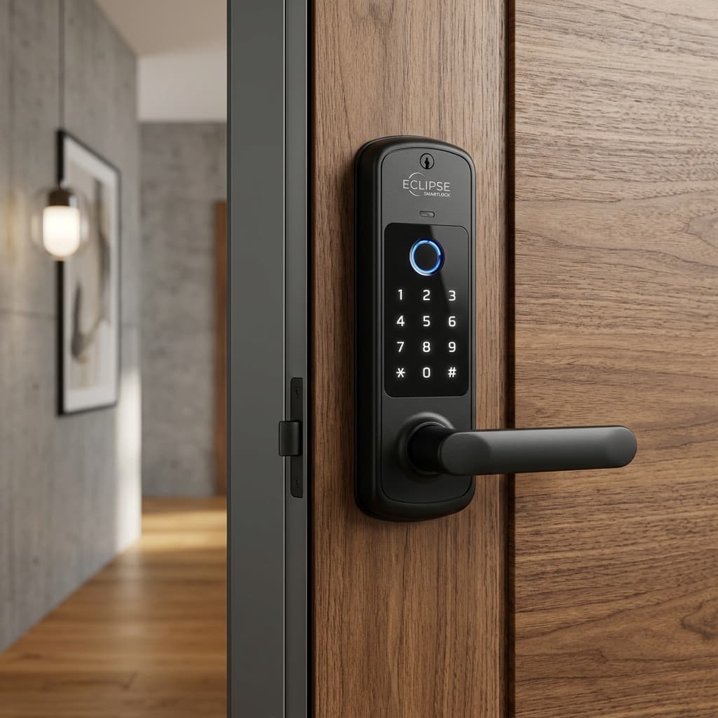 Tuya Biometric AI Smart Door Lock (Fingerprint + Keypad)